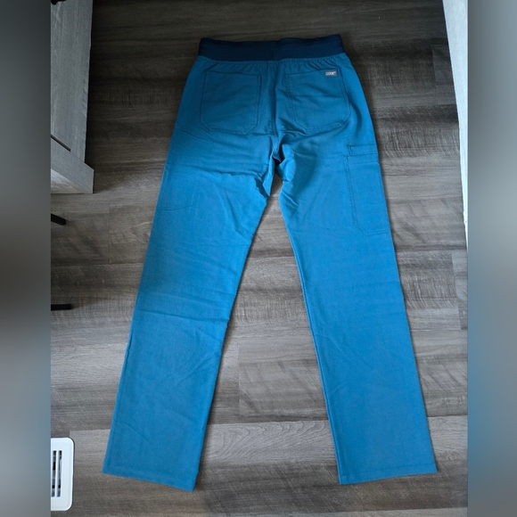 NWT Code NXT Carribean Blue Scrub Pants - Picture 8 of 8
